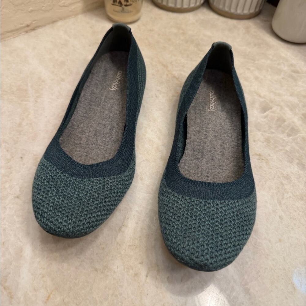 Allbirds Women's Teal Flats sz 9